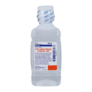 0.9% SODIUM CHLORIDE IRRIGATION SOLUTION - 500 ML by Baxter Healthcare Corp.
