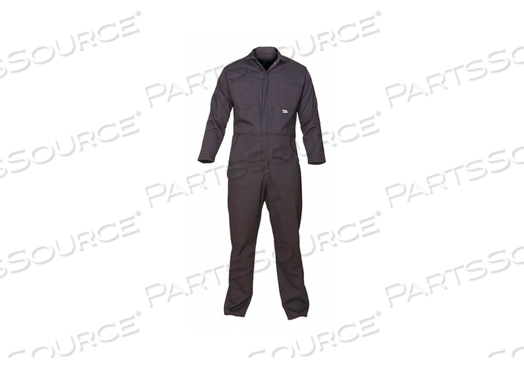 FLAME-RESISTANT COVERALL NAVY BLUE XL by Chicago Protective Apparel FLAME-RESISTANT COVERALL NAVY BLUE XL by Chicago Protective Apparel