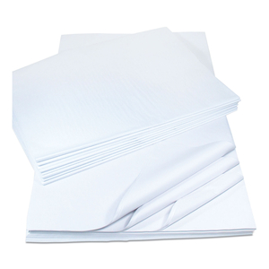 TISSUE PAPER, 20 X 27, WHITE, 480 SHEETS/REAM by Seaman Paper