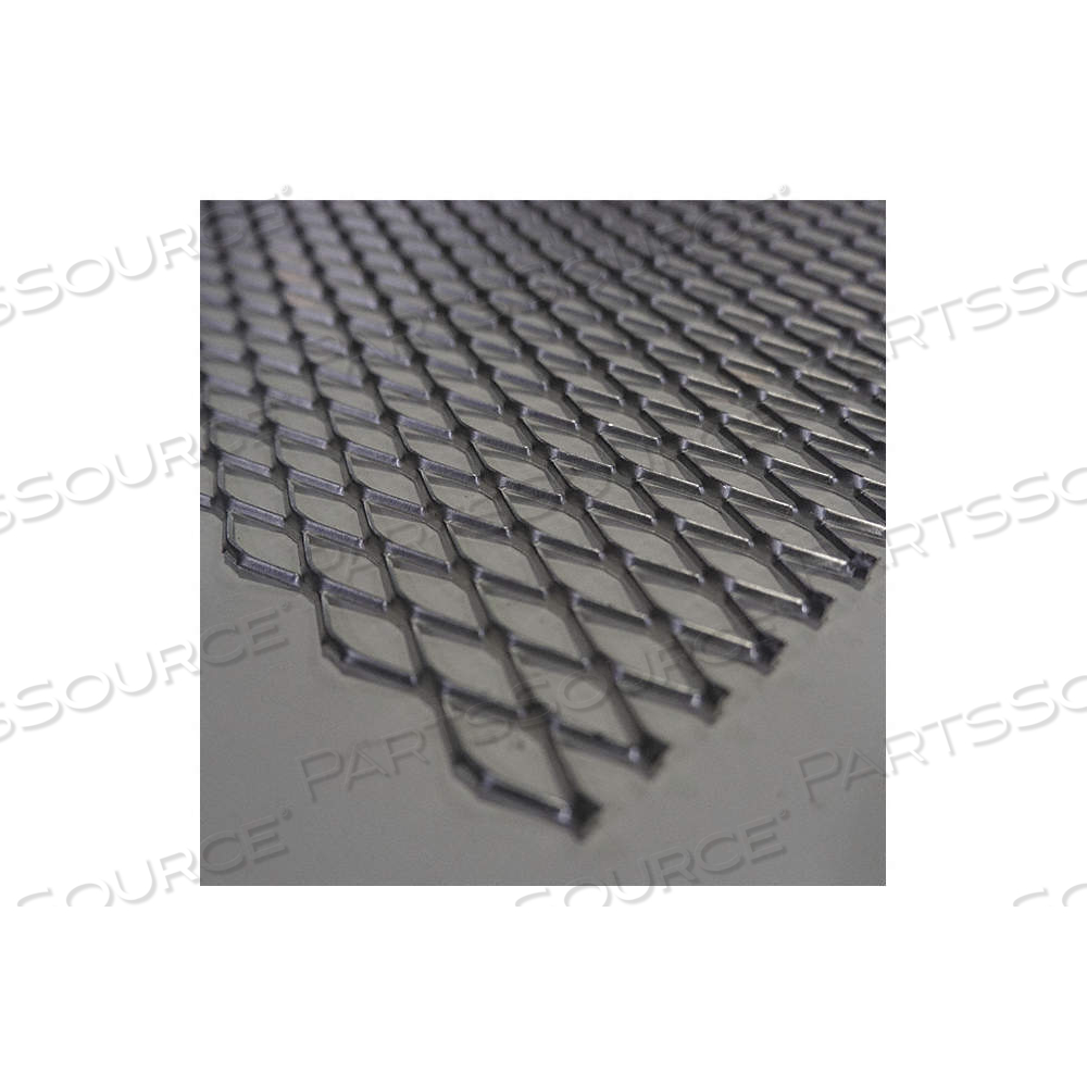 EXPANDED SHEET, ALUMINUM, 3003, 4 FT OVERALL LG, 4 FT OVERALL WD, 0.186 IN OVERALL THICK, RAISED by Approved Vendor