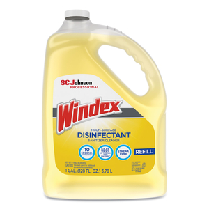 MULTI-SURFACE DISINFECTANT CLEANER, CITRUS, 1 GAL BOTTLE by Windex