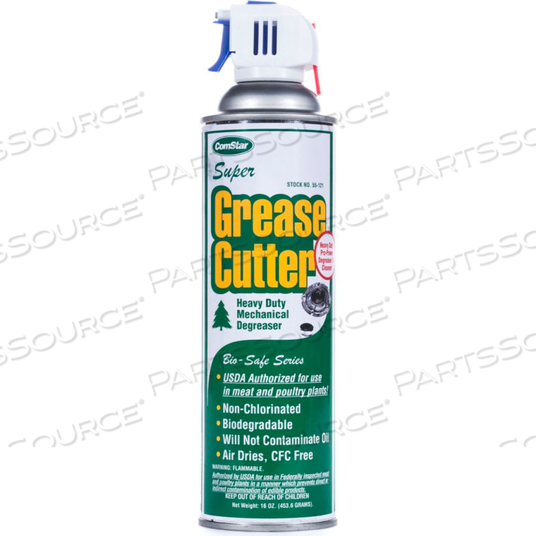 SUPER GREASE CUTTER 16 OUNCE AEROSOL by Comstar International Inc
