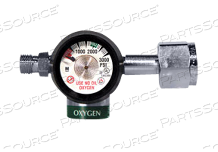 50 PSI, 15 LPM PRESSURE COMPACT GAS REGULATOR WITH CGA540 by Ohio Medical, LLC 50 PSI, 15 LPM PRESSURE COMPACT GAS REGULATOR WITH CGA540 by Ohio Medical, LLC