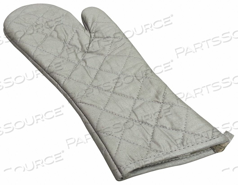 OVEN MITT HAND SHAPED SILVER 13IN by R&R Textile Mills, Inc.