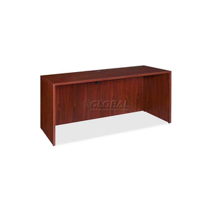 LORELL CREDENZA SHELL - 66"W X 24"D X 29-1/2"H - MAHOGANY - ESSENTIALS SERIES by S.P. Richards Company