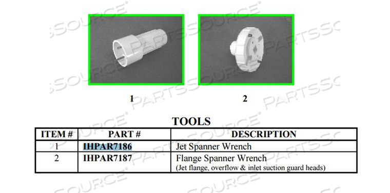 WRENCH/SPANNER PIPE #18 by Invacare Corporation