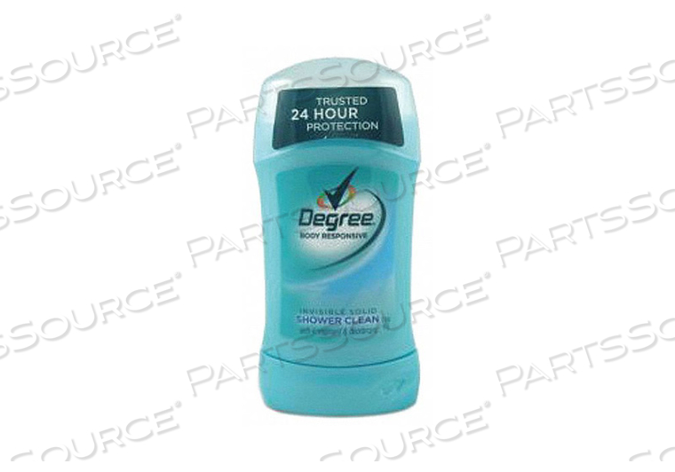 DEODORANT 1.6 OZ. CLEAR SOLID PK12 by Degree