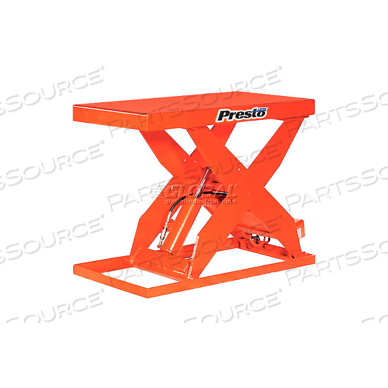 HD SCISSOR LIFT TABLE 48X24 FOOT OPERATED 4000 LB. by Presto Lifts