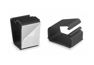 WIRE CLIPS WALL/DESK 7/8IN H BLK PK6 by MASTER CASTER COMPANY WIRE CLIPS WALL/DESK 7/8IN H BLK PK6 by MASTER CASTER COMPANY