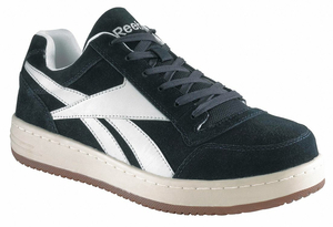 ATHLETIC SHOE 8-1/2 W NAVY STEEL PR by Reebok