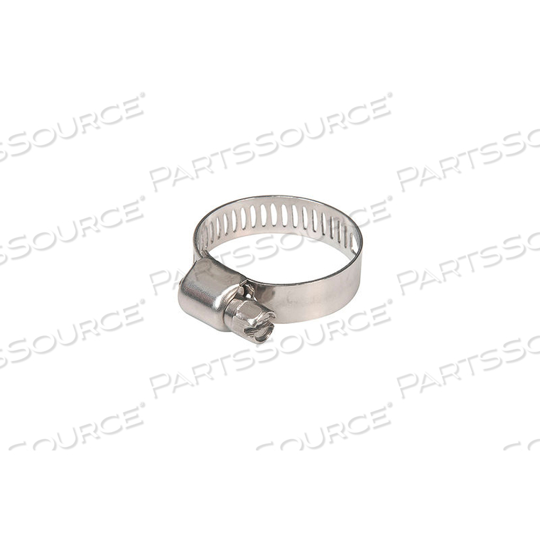 1/2" -1" 300 STAINLESS STEEL MICRO WORM GEAR CLAMP W/ 5/16" WIDE BAND by Apache Inc.