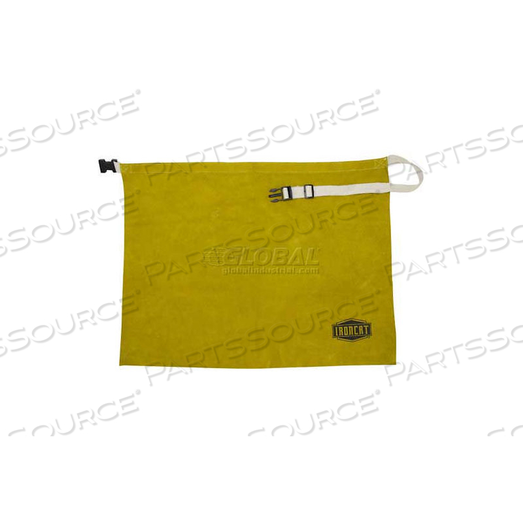 IRONCAT LEATHER WAIST APRON, GOLDEN YELLOW, 24" W X 18" L, ALL LEATHER by West Chester