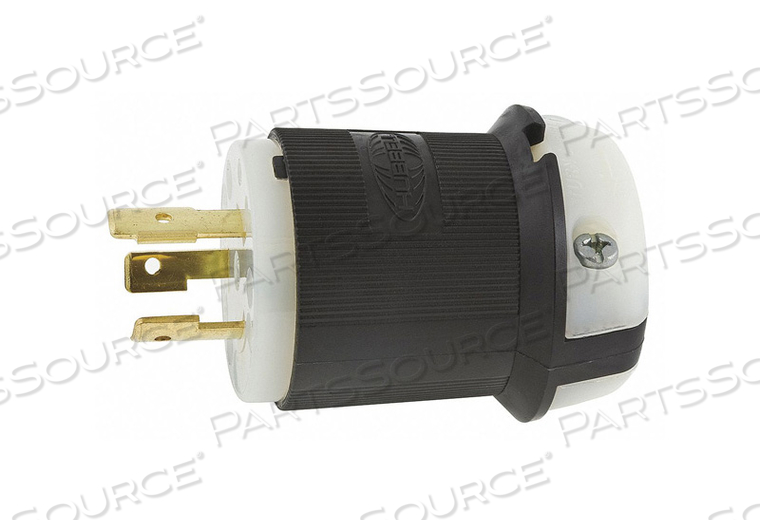 PLUG 600VAC 20A L9-20P 2P 3W 1PH by Hubbell Incorporated, Wiring Device-Kellums