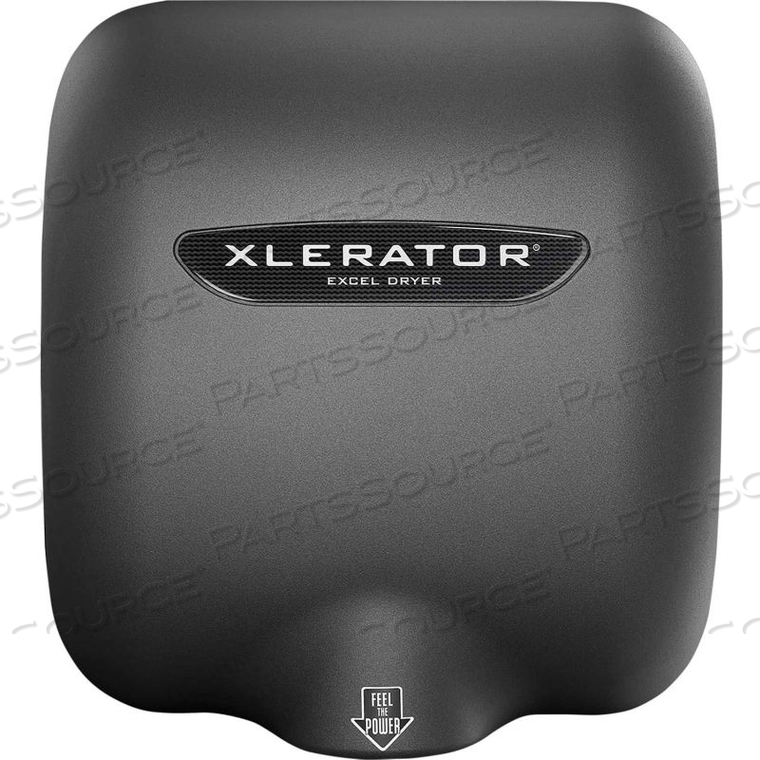 XLERATOR AUTOMATIC HAND DRYER WITH HEPA FILTER, GRAPHITE, 110-120V by Excel Dryer XLERATOR AUTOMATIC HAND DRYER WITH HEPA FILTER, GRAPHITE, 110-120V by Excel Dryer