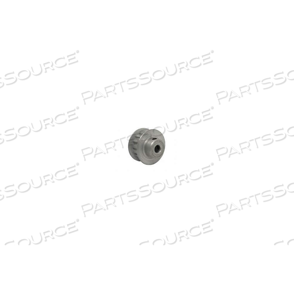 TIMING BELT PULLEYS, FOR XL BELT, 3/8 IN BELT WD, 15 TEETH, 1/4 IN BORE, FIXED, WITH FLANGES by Approved Vendor