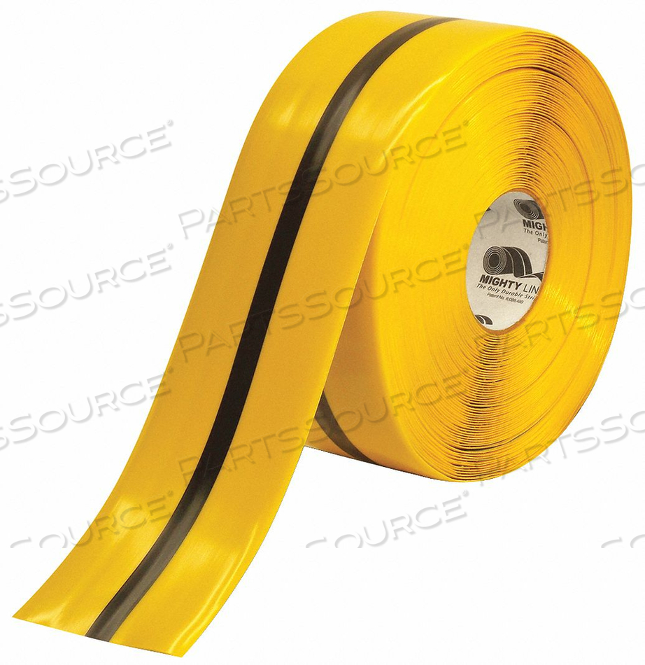 K2072 TRAFFIC MARKING TAPE ROLL 4IN 100 FT L by Mighty Line K2072 TRAFFIC MARKING TAPE ROLL 4IN 100 FT L by Mighty Line