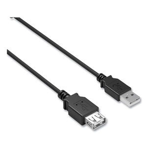 USB 2.0 EXTENSION CABLE, 6 FT, BLACK by NXT Technologies