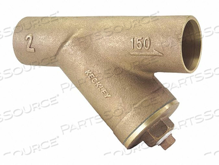 Y STRAINER 304 SS 3/4 SWEAT FIBER by Keckley