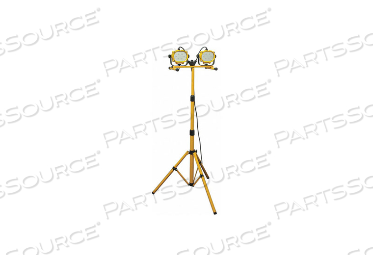 TEMPORARY JOB SITE LIGHT, POWER SOURCE CORDED, BATTERY CHEMISTRY NOT APPLICABLE, MAXIMUM RUN TIME NOT APPLICABLE, MAXIMUM BRIGHTNESS 1,200 L by Lumapro Products