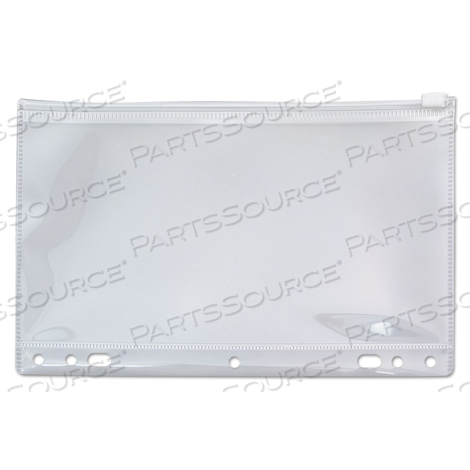 ZIP-ALL RING BINDER POCKET, 6 X 9.5, CLEAR by Angler's ZIP-ALL RING BINDER POCKET, 6 X 9.5, CLEAR by Angler's