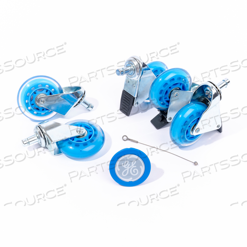 DINAMAP ROLLSTAND CASTERS SET WITH ANTI-STATIC DRAG by GE Medical Systems Information Technology (GEMSIT) DINAMAP ROLLSTAND CASTERS SET WITH ANTI-STATIC DRAG by GE Medical Systems Information Technology (GEMSIT)