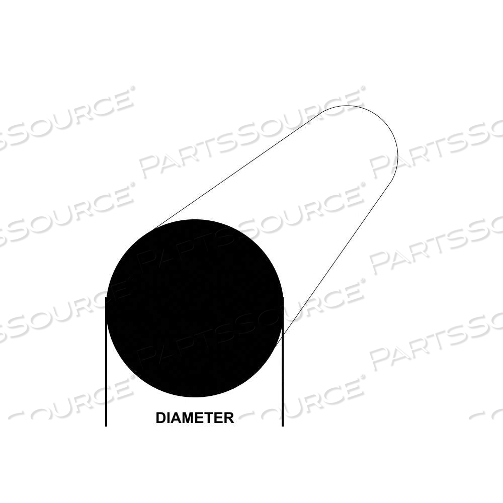 STAINLESS STEEL ROD 15-5 PH, 3/8 IN OUTSIDE DIA, +/-0.0015 IN, 6 IN OVERALL LG, 99 ROCKWELL HARDNESS 