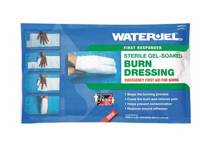 BURN DRESSING STERILE BLUE 20 L PK5 by Water-Jel Technologies