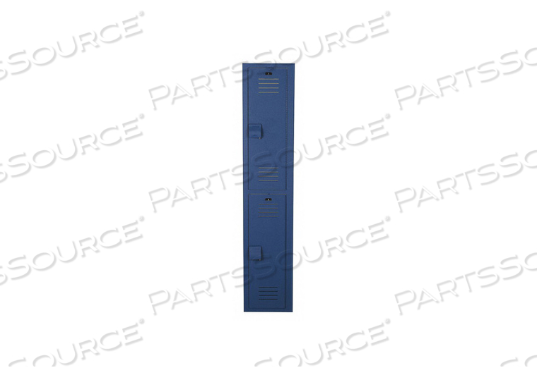 WARDROBE LOCKER LVRD 1 WIDE 2 TIER BLUE by Bradley Corporation WARDROBE LOCKER LVRD 1 WIDE 2 TIER BLUE by Bradley Corporation