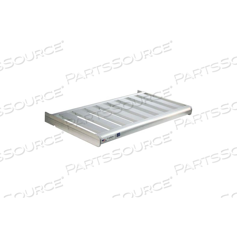 CANTILEVER RACK T-BAR SHELF, 60"WX18"D, 900 LBS CAPACITY, ALUMINUM by New Age Industries