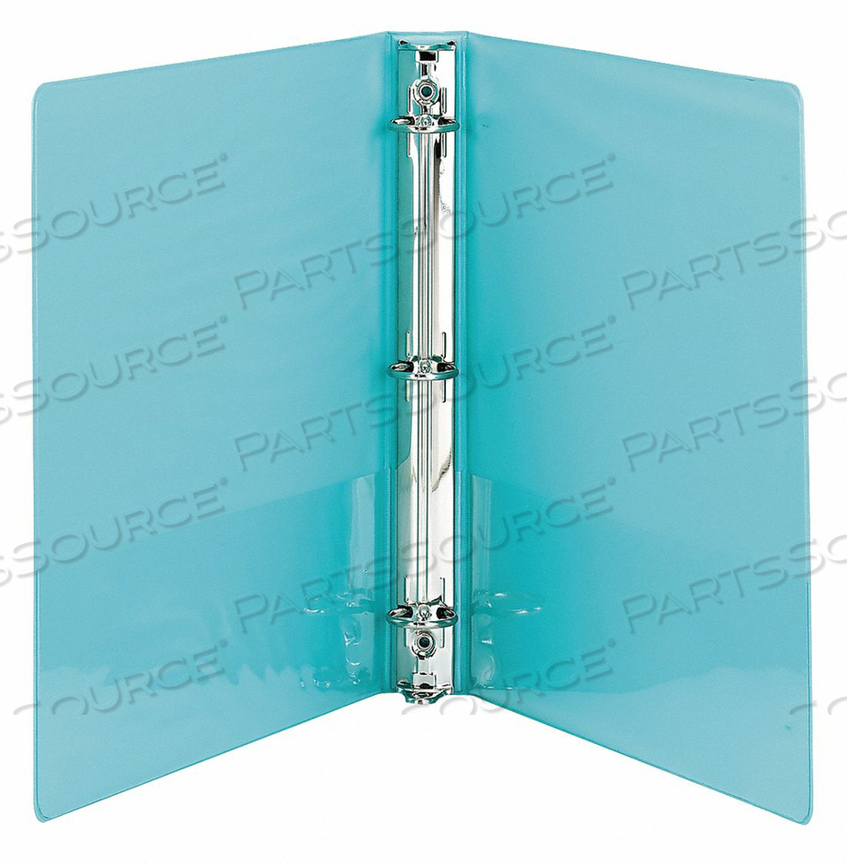 3-RING BINDER 1 TURQUOISE PK2 by Samsill