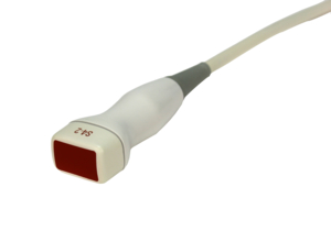 TRANSDUCER, 20.3MM SIZE, 90° FIELD OF VIEW, SECTOR PHASED ARRAY FORM FACTOR, 2 TO 4MHZ FREQUENCY RANGE, 80 NUMBER OF ELEMENTS, S4-2 SERIES,  by Philips