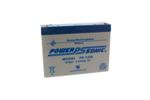 BATTERY, SEALED LEAD ACID, 12V, 2.8 AH, FASTON (F1) by Power-Sonic Corporation