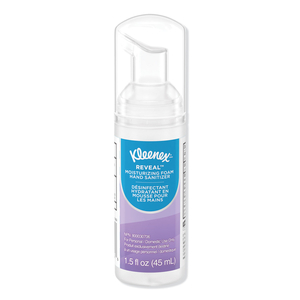 ULTRA MOISTURIZING FOAM HAND SANITIZER, 1.5 OZ PUMP BOTTLE, UNSCENTED, 24/CARTON by Kleenex