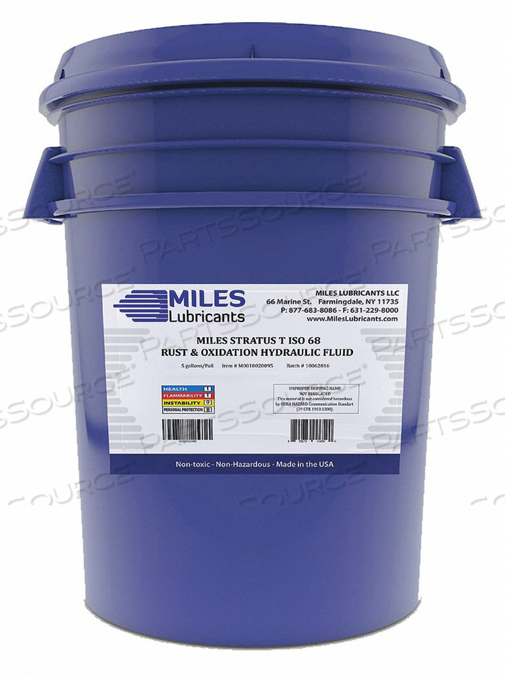 OIL 68 20W PAIL 35 LB. 150 DEG.F by Miles Lubricants
