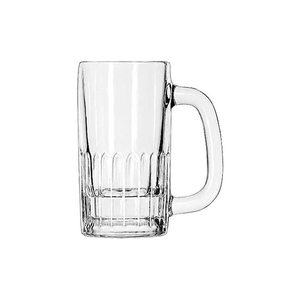 BEER GLASS, MUG 8.5 OZ., CLEAR, 24 PACK by Libbey Glass