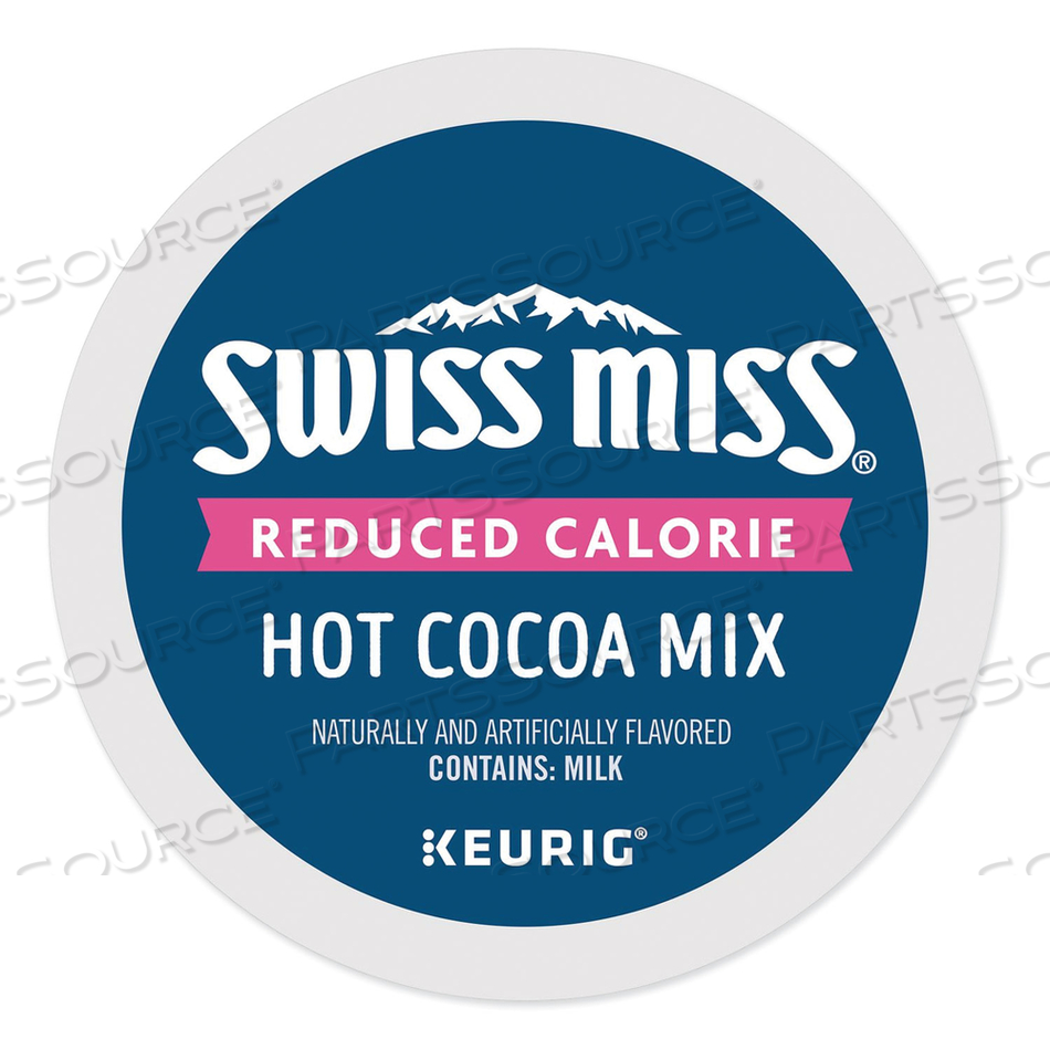 MILK CHOCOLATE REDUCED CALORIE HOT COCOA K-CUPS, 22/BOX 