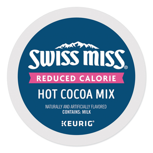 MILK CHOCOLATE REDUCED CALORIE HOT COCOA K-CUPS, 22/BOX by Swiss Miss