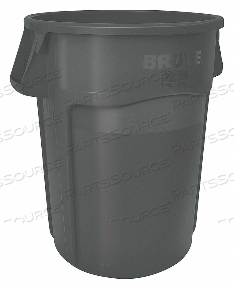 BRUTE CONTAINER W/VENTING CHANNELS, 32 GALLON - BLACK by Rubbermaid Medical Division BRUTE CONTAINER W/VENTING CHANNELS, 32 GALLON - BLACK by Rubbermaid Medical Division
