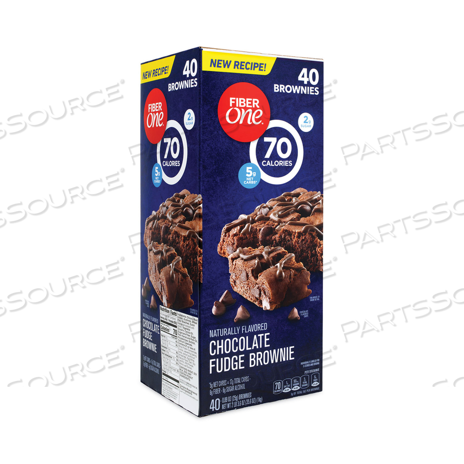 70 CALORIE CHOCOLATE FUDGE BROWNIES, 0.89 OZ, 40 COUNT 