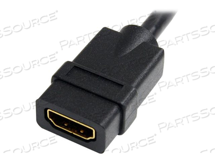 6IN HDMI EXTENSION CABLE M/F, 4K 30HZ by StarTech.com Ltd. 6IN HDMI EXTENSION CABLE M/F, 4K 30HZ by StarTech.com Ltd.