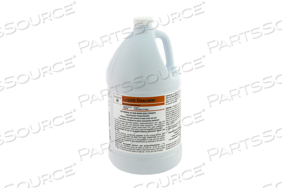 4 X 1 GALLON PLASTIC BOTTLE LIQUID DESCALER by STERIS Corporation 4 X 1 GALLON PLASTIC BOTTLE LIQUID DESCALER by STERIS Corporation