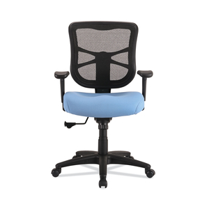 ALERA ELUSION SERIES MESH MID-BACK SWIVEL/TILT CHAIR, SUPPORTS UP TO 275 LB, 17.9" TO 21.8" SEAT HEIGHT, LIGHT BLUE SEAT by Alera