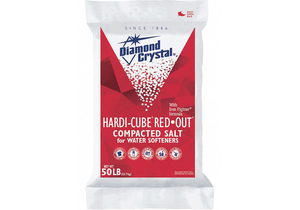 WATER SOFTENER SALT HARDI-CUBE 50 LB. by Diamond Crystal