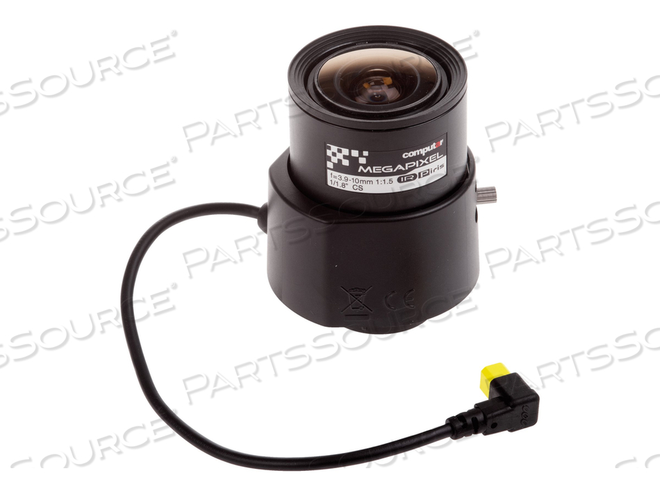COMPUTAR MEGAPIXEL, CCTV LENS, VARI-FOCAL, AUTO IRIS, 1/1.8", CS-MOUNT, 3.9 MM, 10 MM, F/1.5, FOR AXIS P1378 NETWORK CAMERA, P1378 NETWORK C by Axis Communications Inc