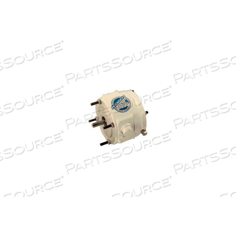 3-PHASE WASHGUARD DUTY MOTOR 6 LB FT COUPLER BRAKE, 56C/143 5TC, NEMA4X/IP55/BISSC by Leeson