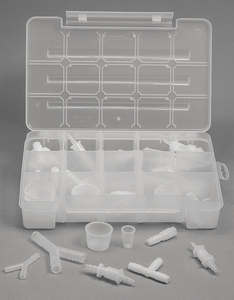 TUBING CONNECTOR KIT TRANSLUCENT PK72 by Bel-Art Products