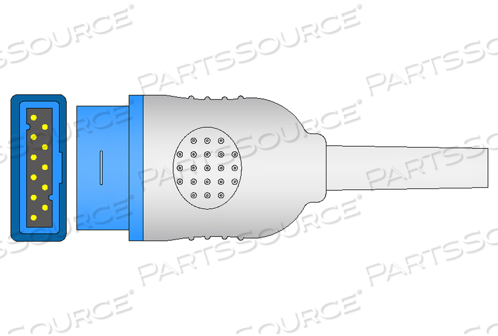 1.2M NELLCOR OXIMAX CABLE ASSEMBLY 