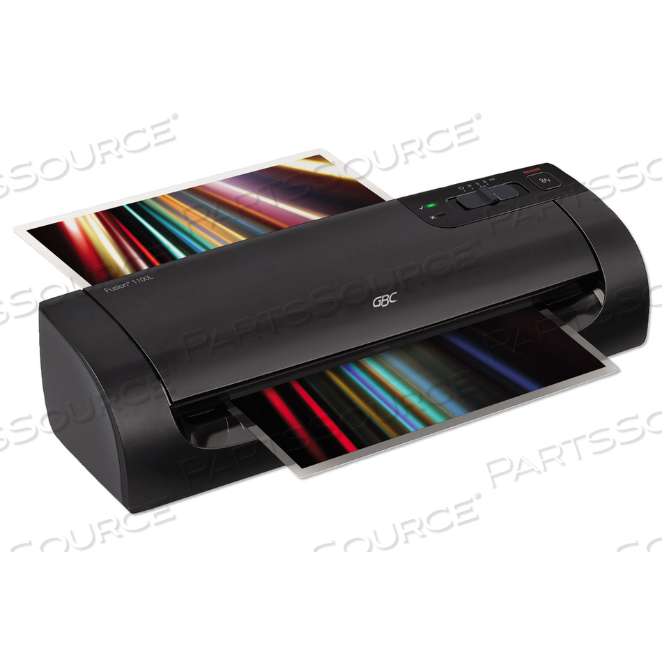FUSION 1100L LAMINATOR, 9" MAX DOCUMENT WIDTH, 5 MIL MAX DOCUMENT THICKNESS by GBC