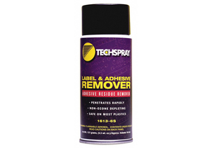 LABEL AND ADHESIVE REMOVER, 4.5 OZ, CAN, CITRUS BASE 12 CANS PER CASE by Techspray (ITW)