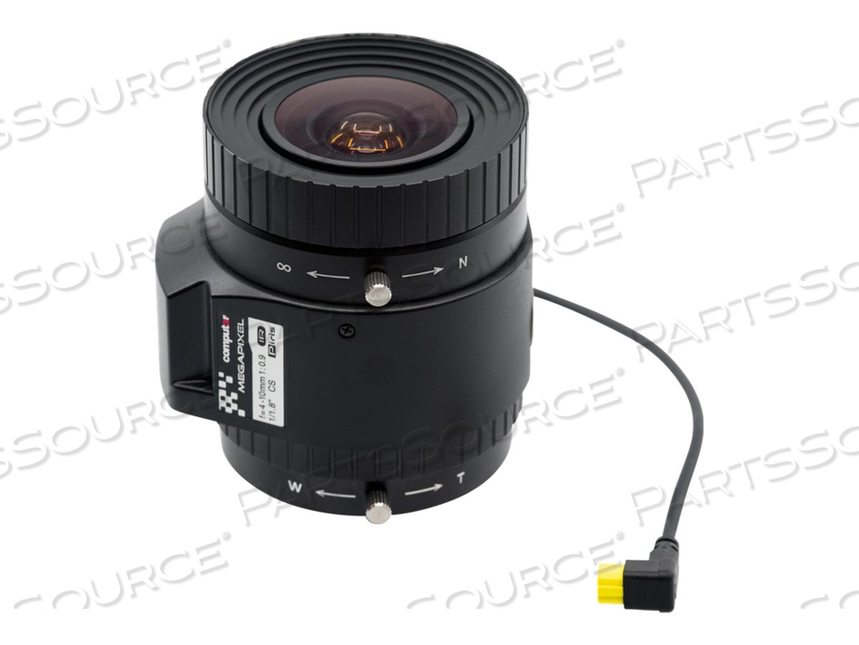 COMPUTAR MEGAPIXEL, CCTV LENS, VARI-FOCAL, AUTO IRIS, 1/1.8", CS-MOUNT, 4 MM, 10 MM, F/0.9, FOR AXIS P1375, P1375-E, P1377, P1377-LE, P1378, by Axis Communications Inc
